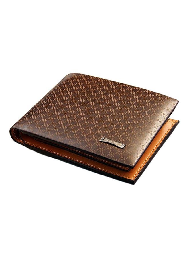 Leather Bifold Wallet Brown - v1521110300/N13717820A_1