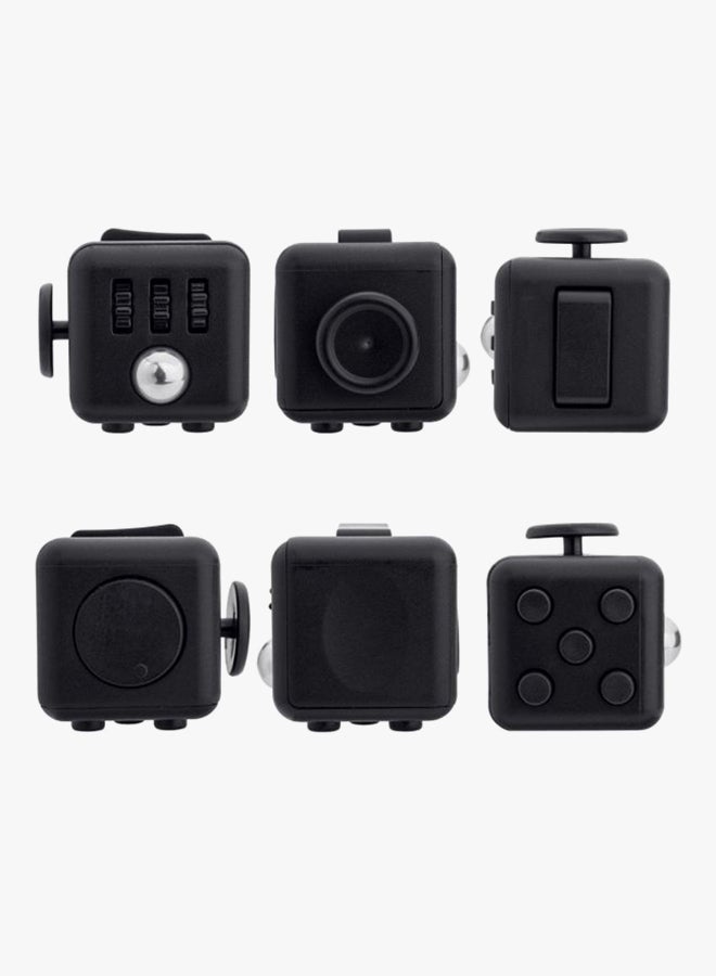 Fidget Cube - Magic Cube Fidget Toy - Midnight 3.3cm - Image 1