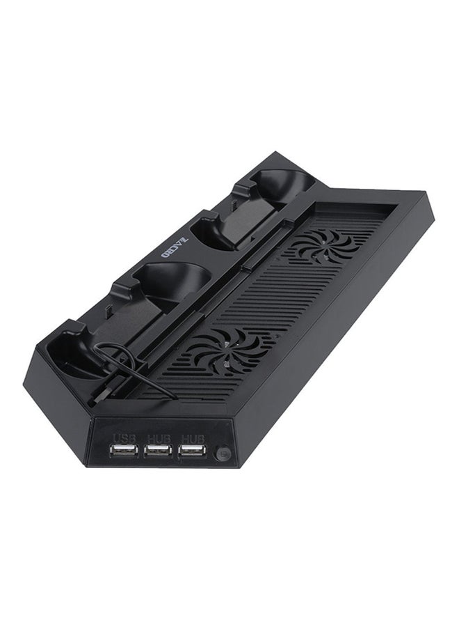 ABS Wired Charging  Cooling Fan Stand For PlayStation 4 (PS4) - Image 1