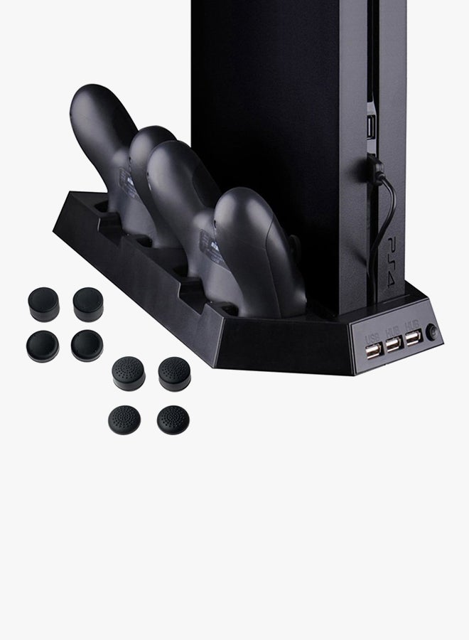 ABS Wired Charging  Cooling Fan Stand For PlayStation 4 (PS4) - Image 2