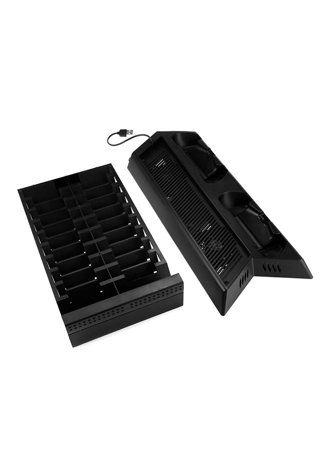 KJH Multi-Functional USB Wired CoolingFan With Charging Stand - PlayStation 4 Pro - Image 1
