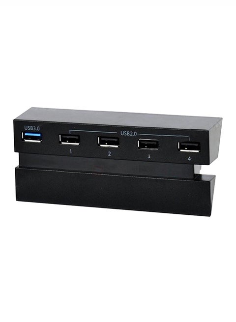 USB Wired Hub For PlayStation 4 Black