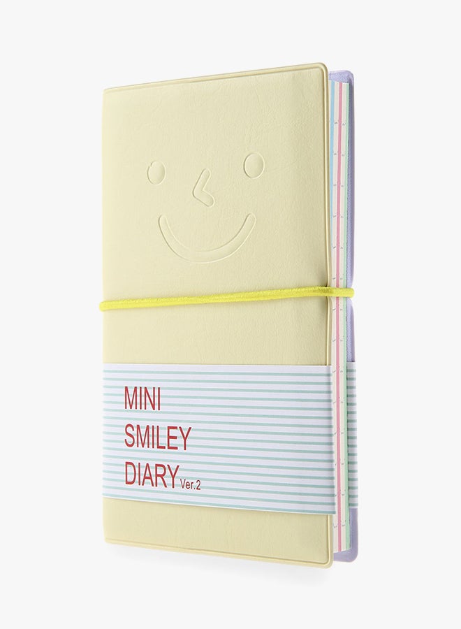 Mini Smiley Diary Yellow - Image 2