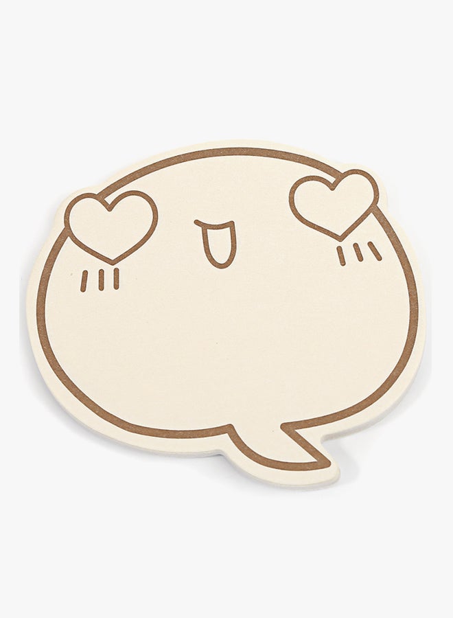 25-Piece Cartoon Sticky Notes Blue - Image 2