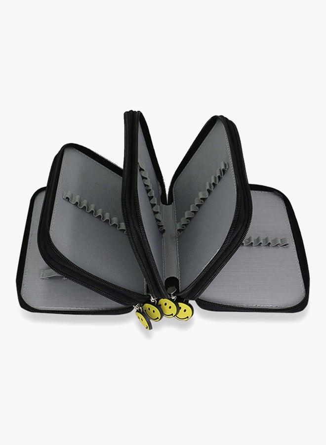 Generic - 4 Layer Pen Case Black - Image 1