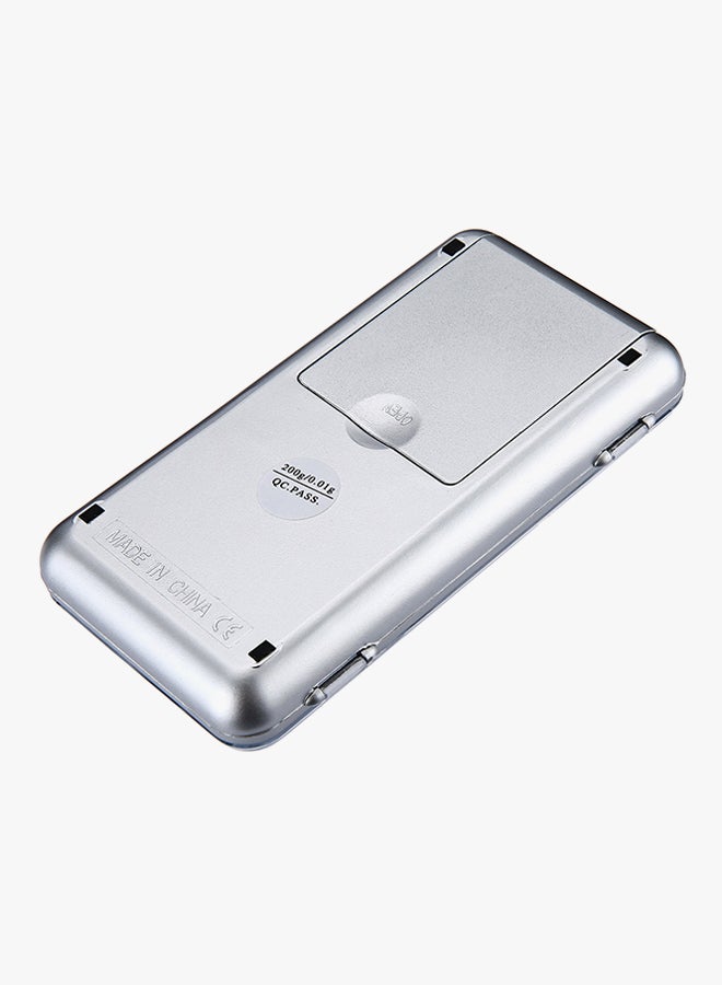 High Precision Digital Jewellery Scale Silver/Grey 200grams