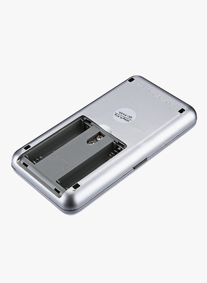 High Precision Digital Jewellery Scale Silver/Grey 200grams