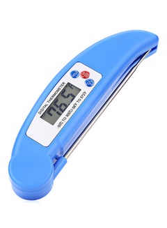 Instant Folding Digital Meat Thermometer Blue