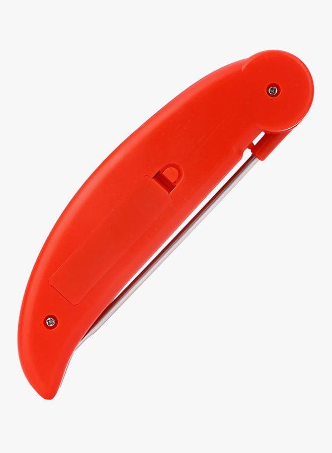 Instant Folding Digital Meat Thermometer Red - Image 4