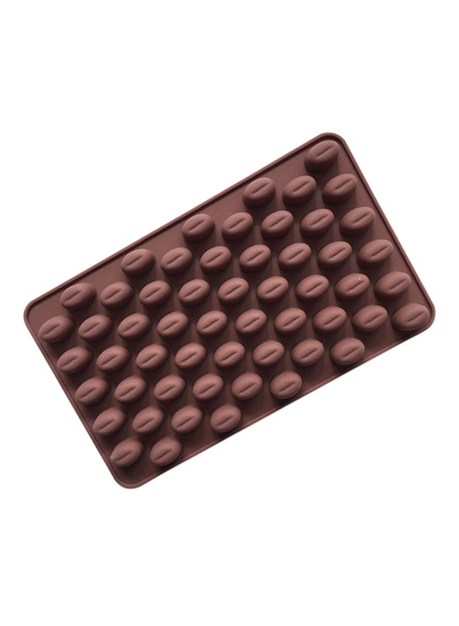 Mini Beans Cake And Chocolate Baking Mould Brown  - Image 1