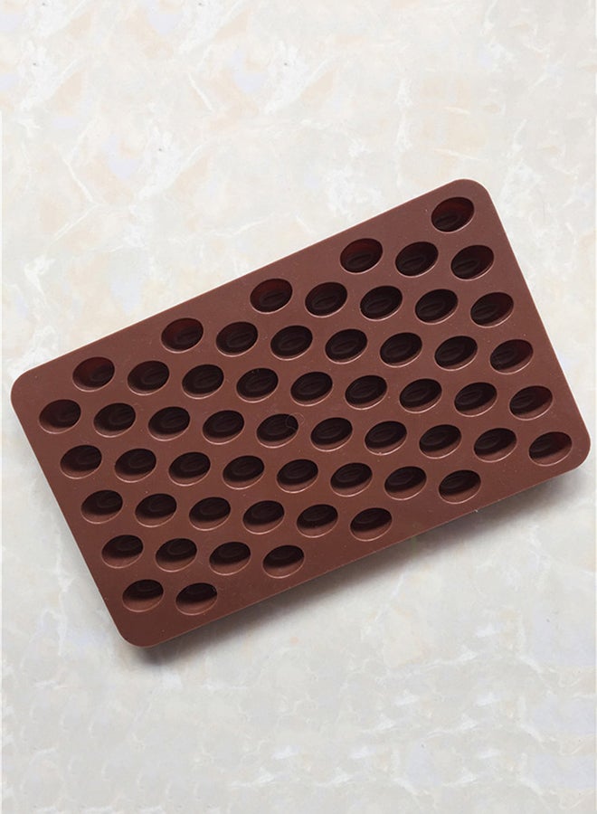 Mini Beans Cake And Chocolate Baking Mould Brown  - Image 2