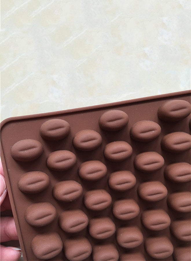 Mini Beans Cake And Chocolate Baking Mould Brown  - Image 4