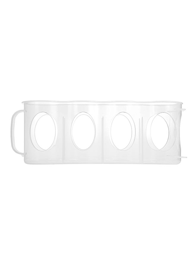 Four Case Refrigerator Storage Box White  - Image 1