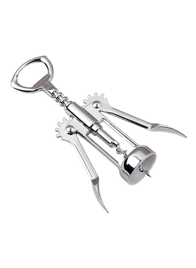 Generic - Butterfly Winged Corkscrew Bottle Opener Silver - Image 1