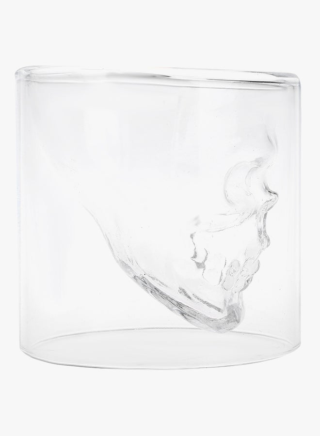 Generic - Fancy Crystal Skull Glass Cup Transparent - Image 1
