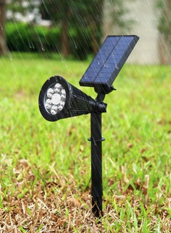 Generic 2-Piece Motion Sensing Solar Yard Lamp Set Black 25x10x20centimeter  - Image 3