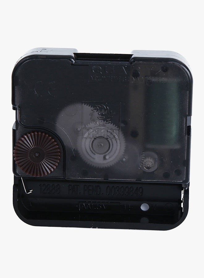 DIY 3D Mirror Surface Wall Clock Sticker Silver - Image 4