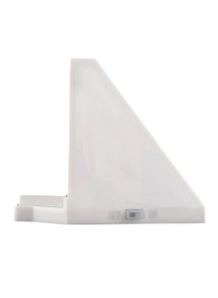 Generic 4-LED Solar Deck Light Solar Stairs Lamp White  - Image 2