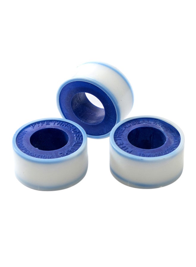 سوبر ديل 3 قطع من شريط التيفلون أبيض/أزرق - Image 1