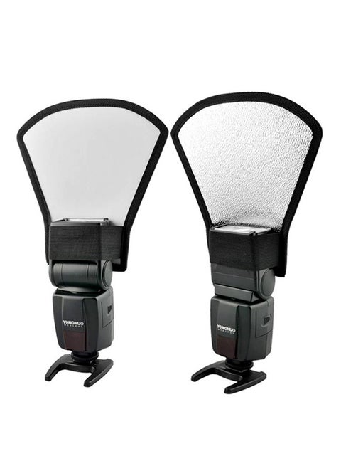 Flash Diffuser Softbox For Canon Nikon Pentax Yongnuo Black/Silver