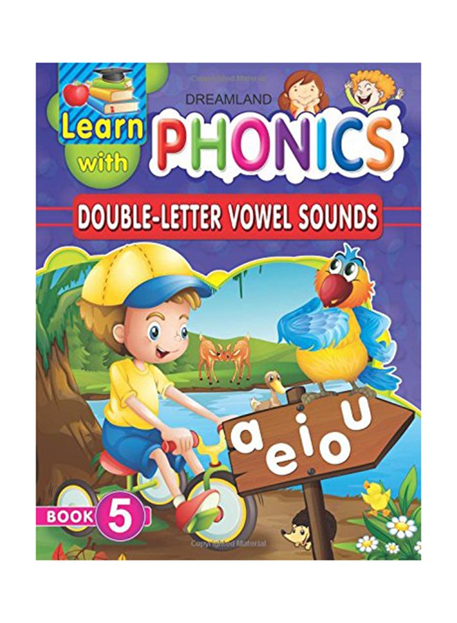 Learn With Phonics Book - 5 Paperback English by Dreamland Publications - 38538