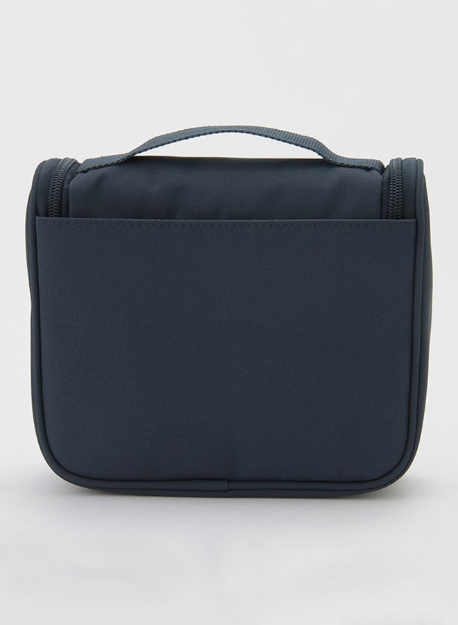 MUJI - Travel Hanging Pouch Navy Blue - Image 1