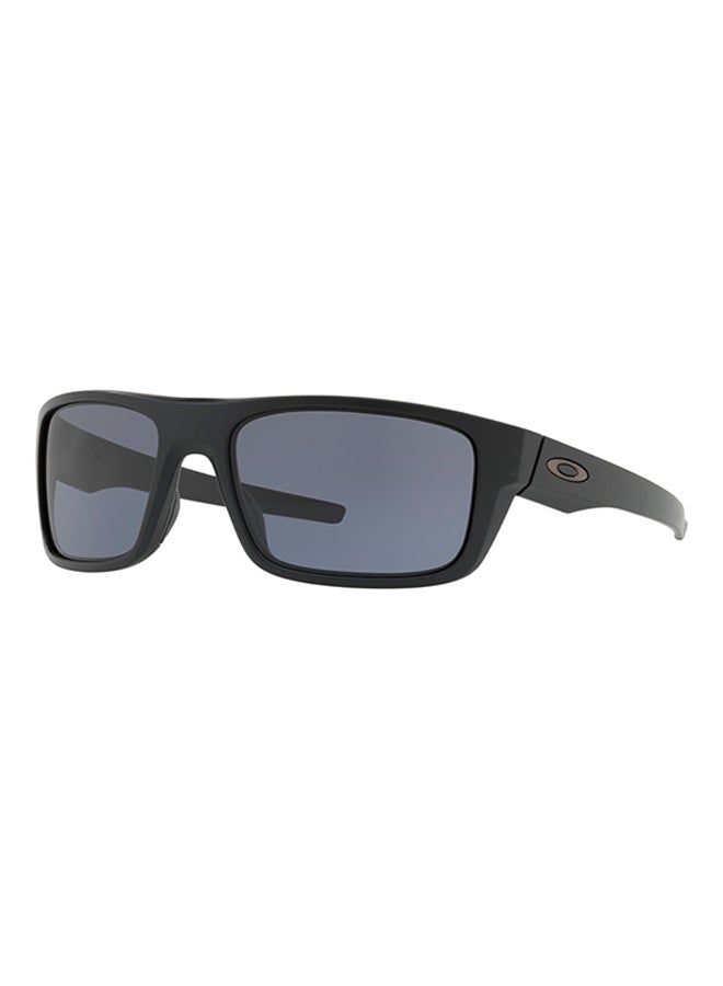 Men's Drop Point Rectangular Sunglasses