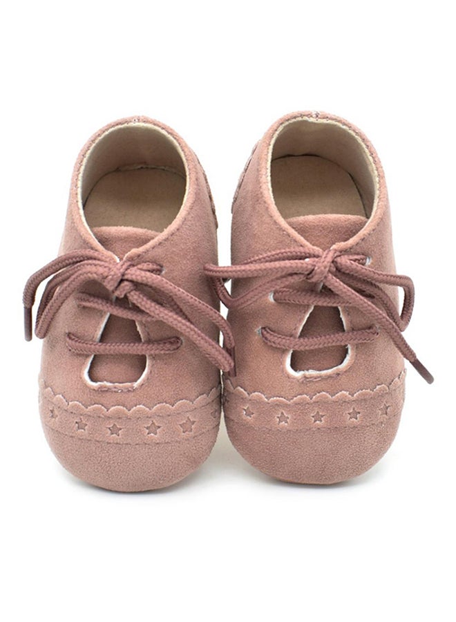 Bluelans - Toddler Prewalker Lace Up Shoe Light Purple - Image 1