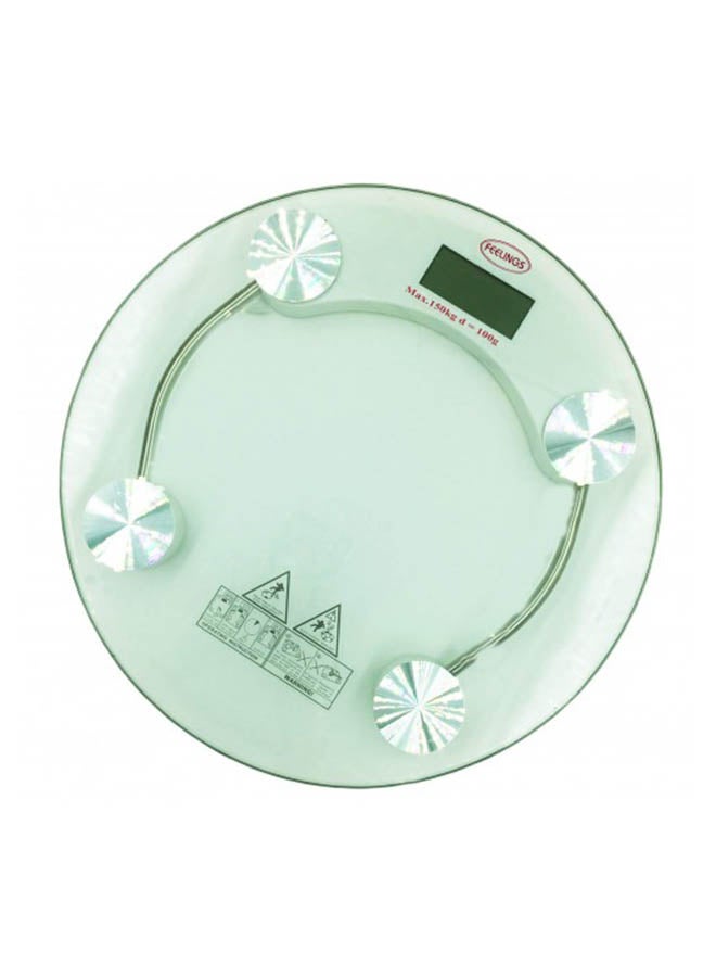 Electronic Digital Bath Scale Clear