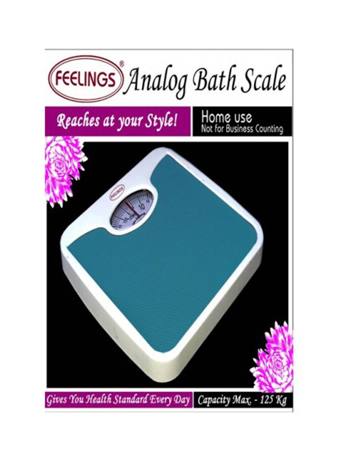 Feelings Digital Bath Scale Blue 28x28x4cm  - Image 2