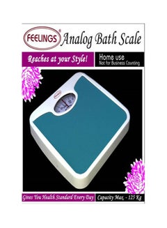 Feelings Analog Bath Scale Green 26.5x24.5x5cm  - Image 2