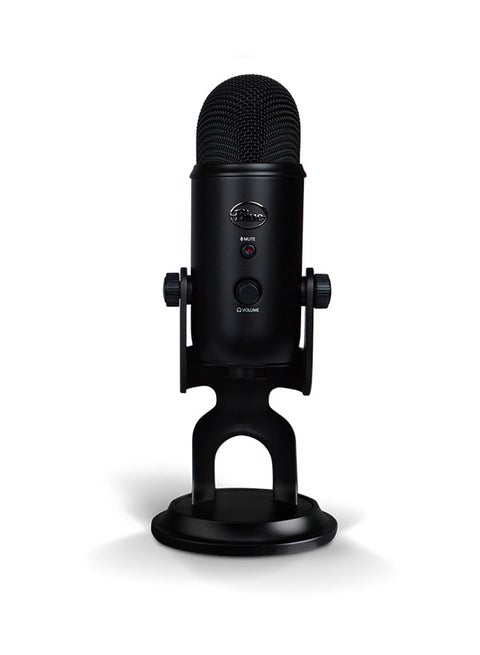 ميكروفون USB Yeti Blackout أسود