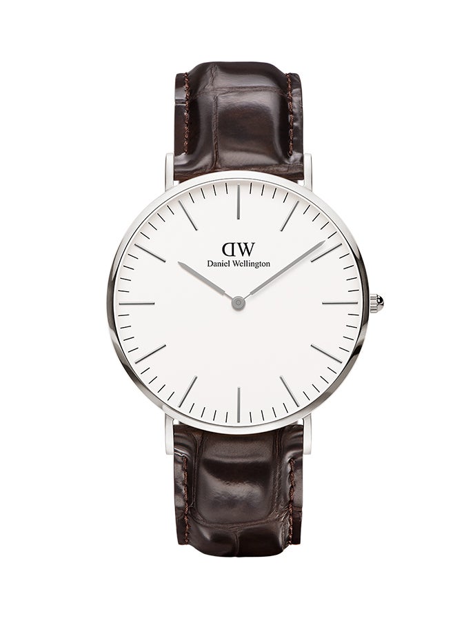 DANIEL WELLINGTON Men's Classic   York Water Resistant Analog Watch DW00100025  - Image 1