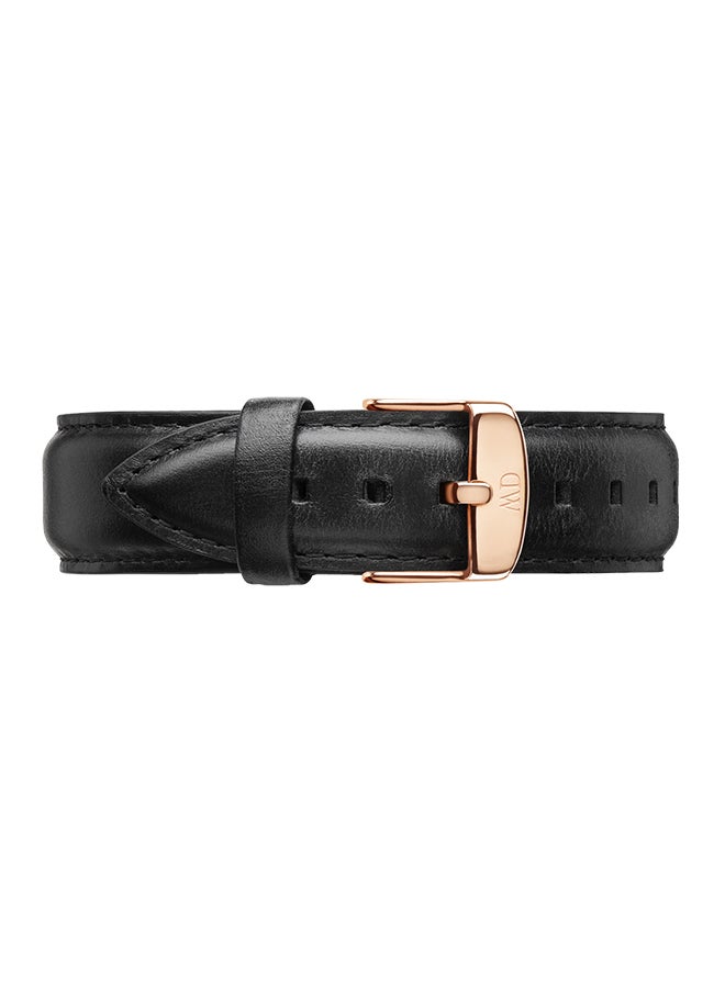 DANIEL WELLINGTON Men's Classic Black Sheffield Water Resistant Analog Watch DW00100127  - Image 2