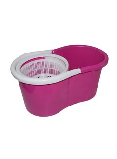 360 Degree Rotating Mop Stick With Bucket Pink 50x30x30cm - v1521550222/N13808740A_2