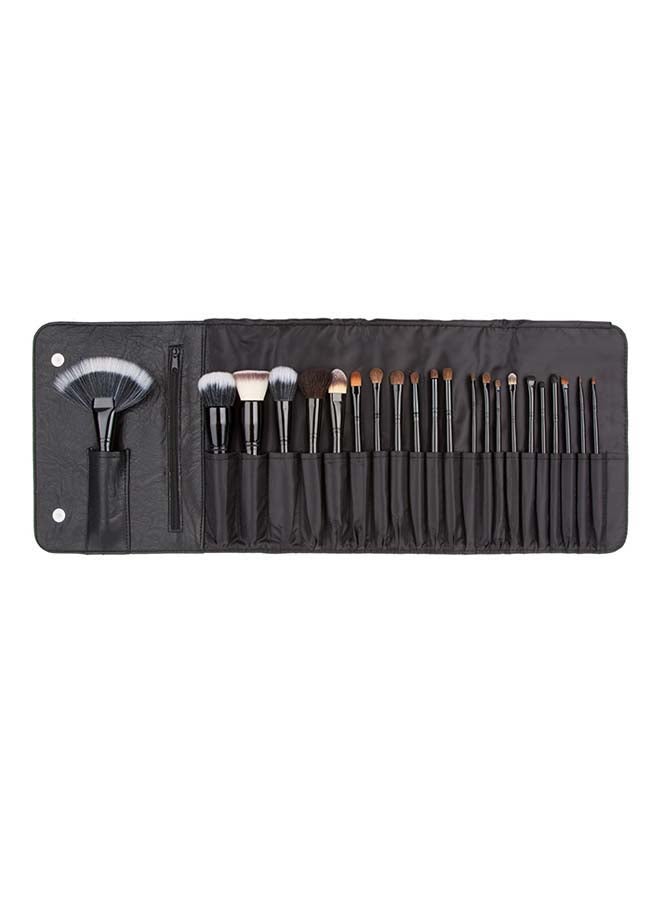 COASTAL SCENTS 22-Piece Brush Set Black - Image 1