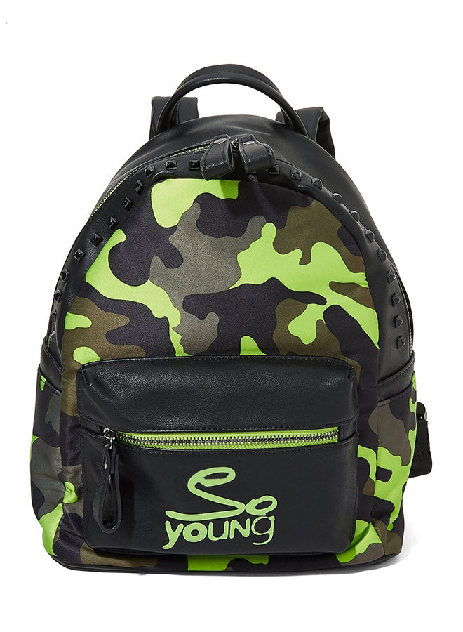 Sodini Casual Backpack Green/Black  - Image 1