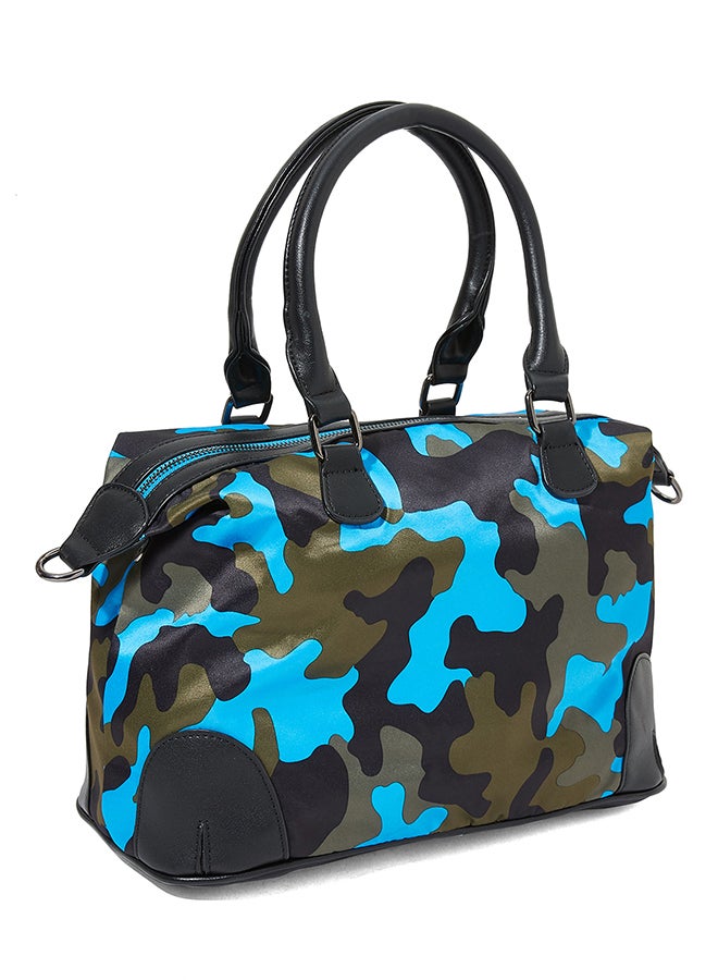 سوديني حقيبة كتف كاجوال أسود/أزرق - Image 2