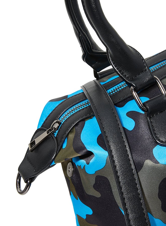 سوديني حقيبة كتف كاجوال أسود/أزرق - Image 3