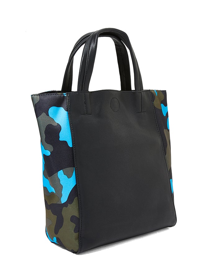 سوديني حقيبة حمل حديثة أسود/أزرق - Image 2