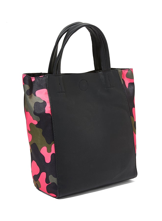 سوديني حقيبة حمل حديثة وردي/أسود - Image 2