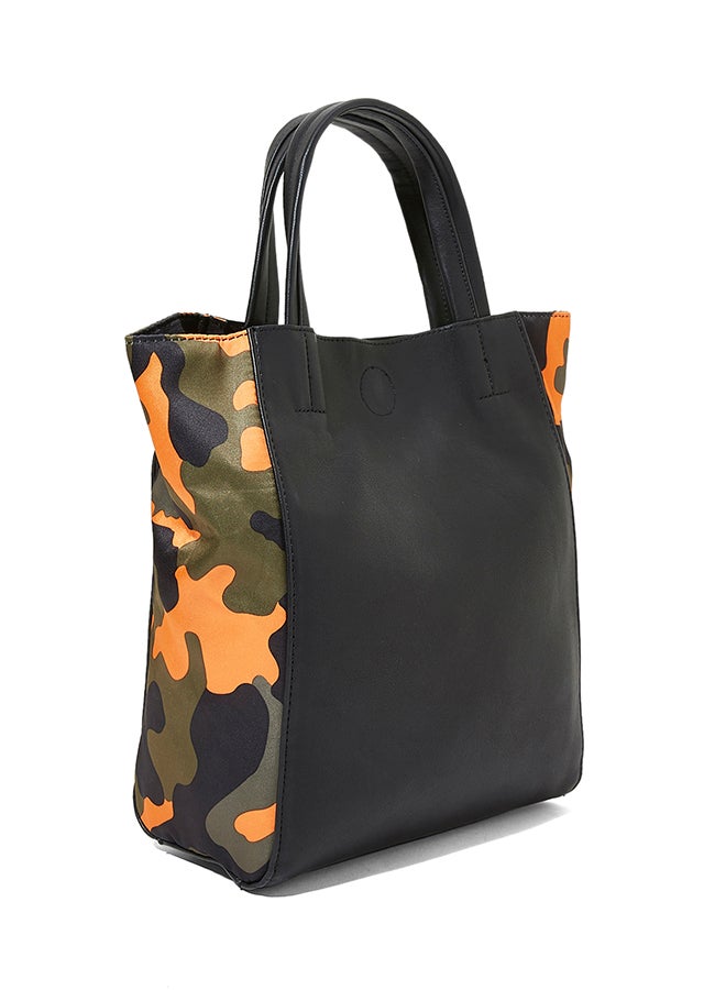 سوديني حقيبة حمل حديثة برتقالي/أسود - Image 2