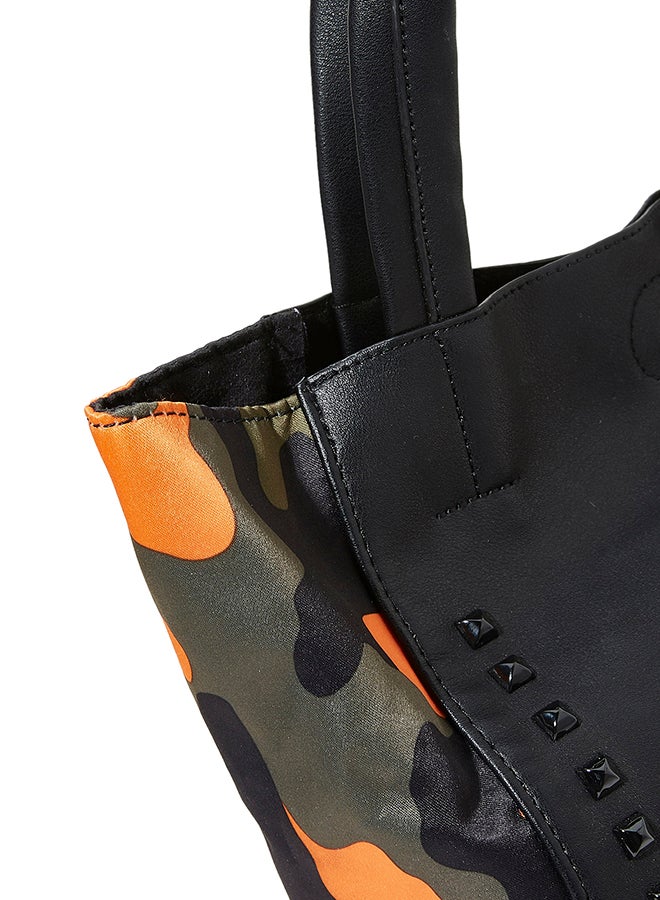 سوديني حقيبة حمل حديثة برتقالي/أسود - Image 3