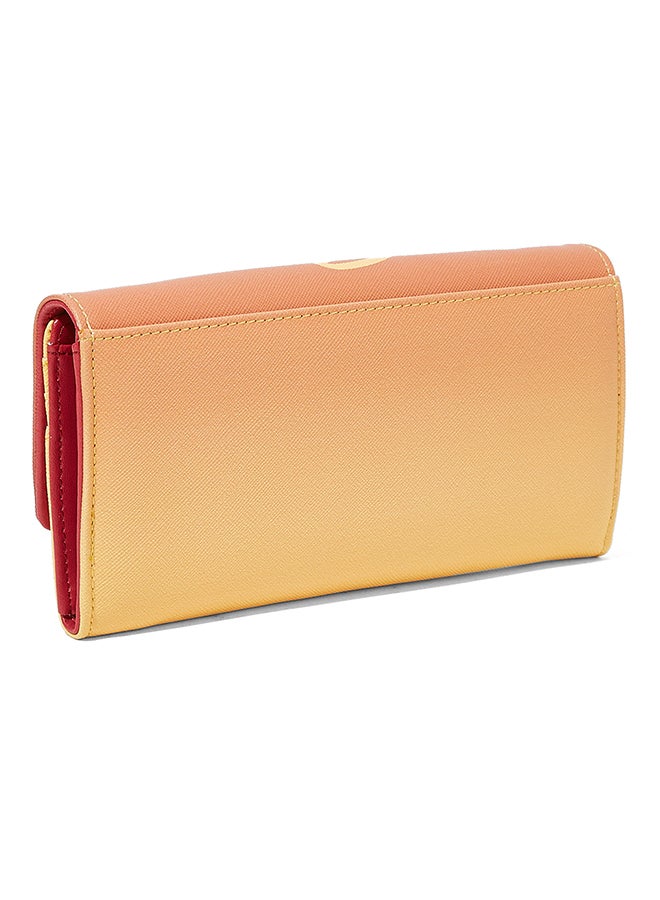 Sodini Clutch With Shoulder Strap Yellow/Orange  - Image 2