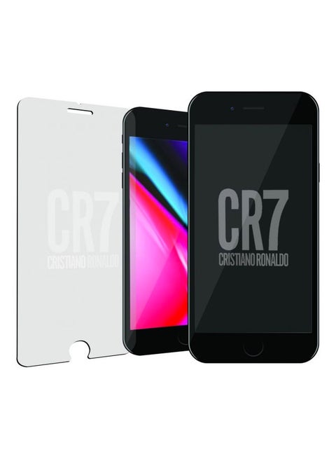 CR7 Screen Protector For Apple iPhone 6 Plus/6s Plus/7 Plus/8 Plus Multicolour