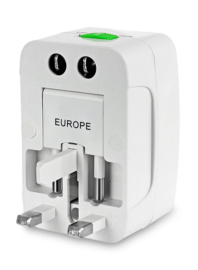 Universal Global Standard Plug Adapter White  - Image 4