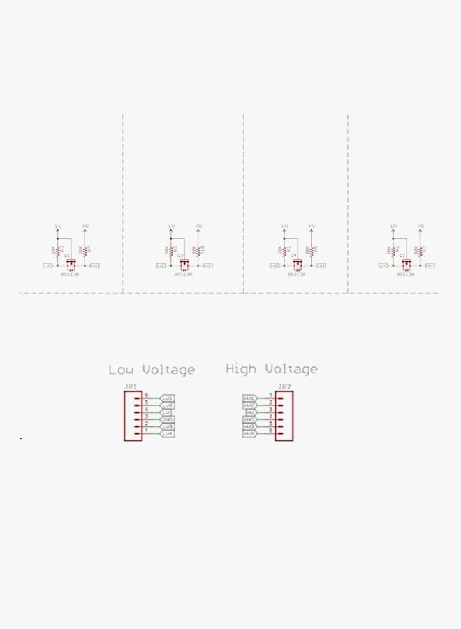 Logic Level Converter Module For Arduino Deep Blue  - Image 4