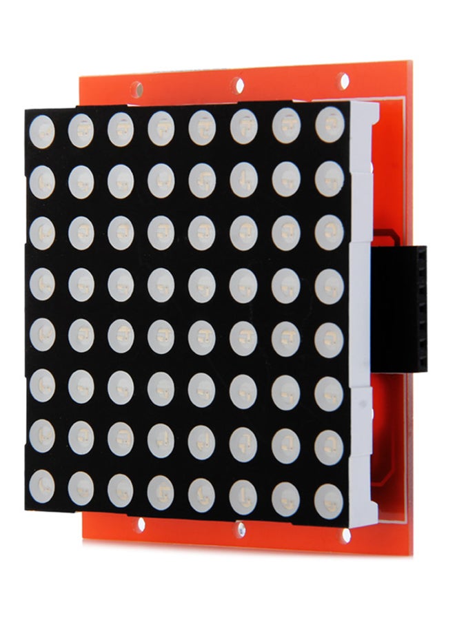 8 x 8 Dot Matrix Display Suite With Flexible Cascade Connection For Arduino Red/White/Black