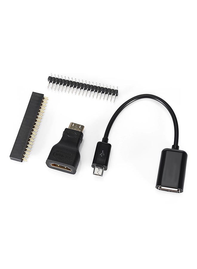 Generic - 20-Pin Header Accessories Kit For Raspberry Pi Zero And Zero W Black - Image 1