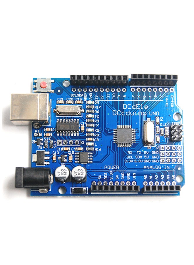 Generic - Arduino UNO R3 Development Board With USB Cable Blue - Image 1